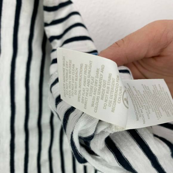 Boden Paulina Stripe T-Shirt Dress Stripe Womens 6 - Picture 5 of 7